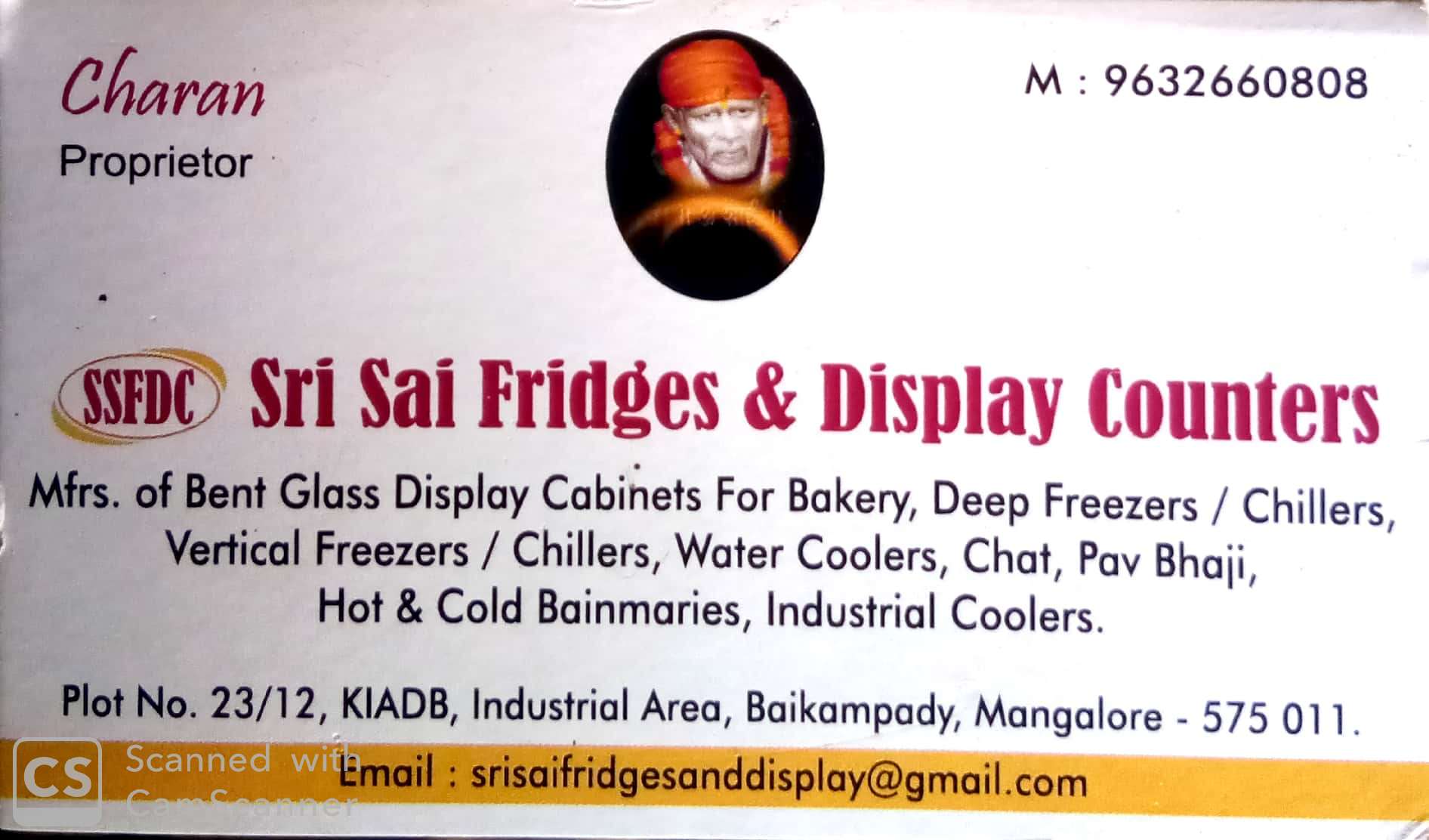 SRI SAI FRIDGES & DISPLAY COUNTERS
