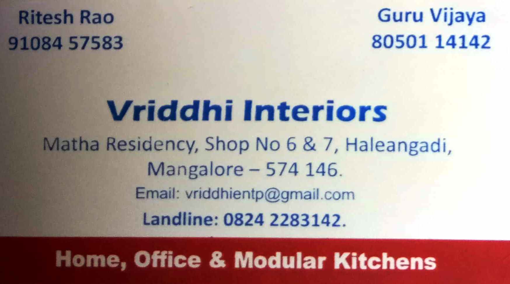 VRIDDHI INTERIORS