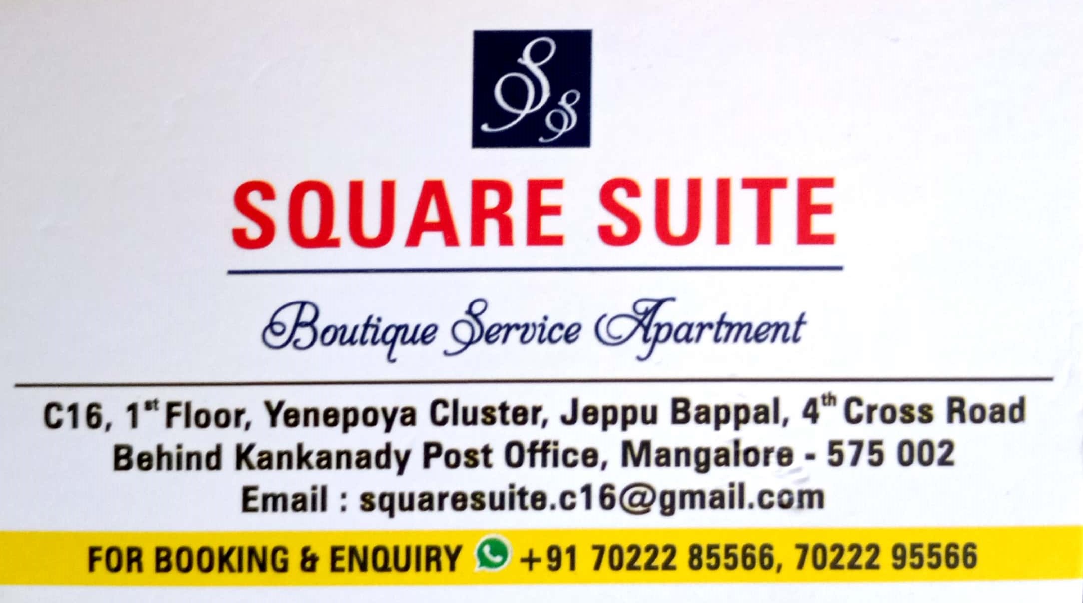 SERVICE APARTMENT IN MANGALORE