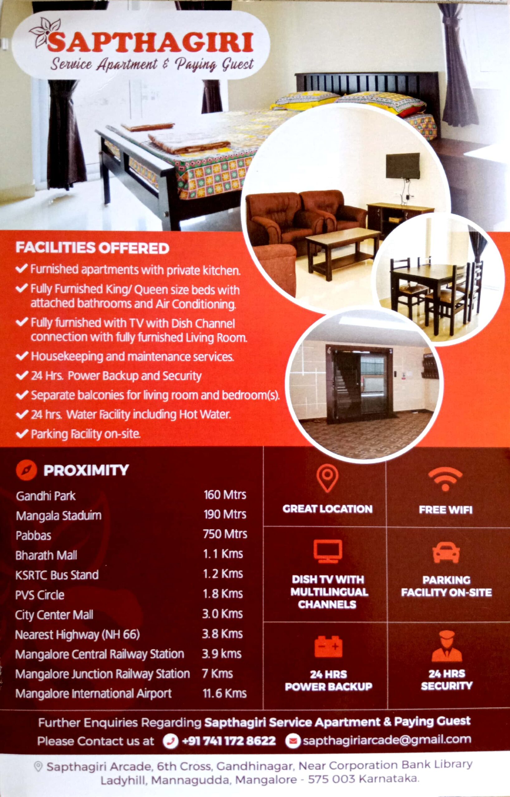 SERVICE APARTMENT IN MANGALORE