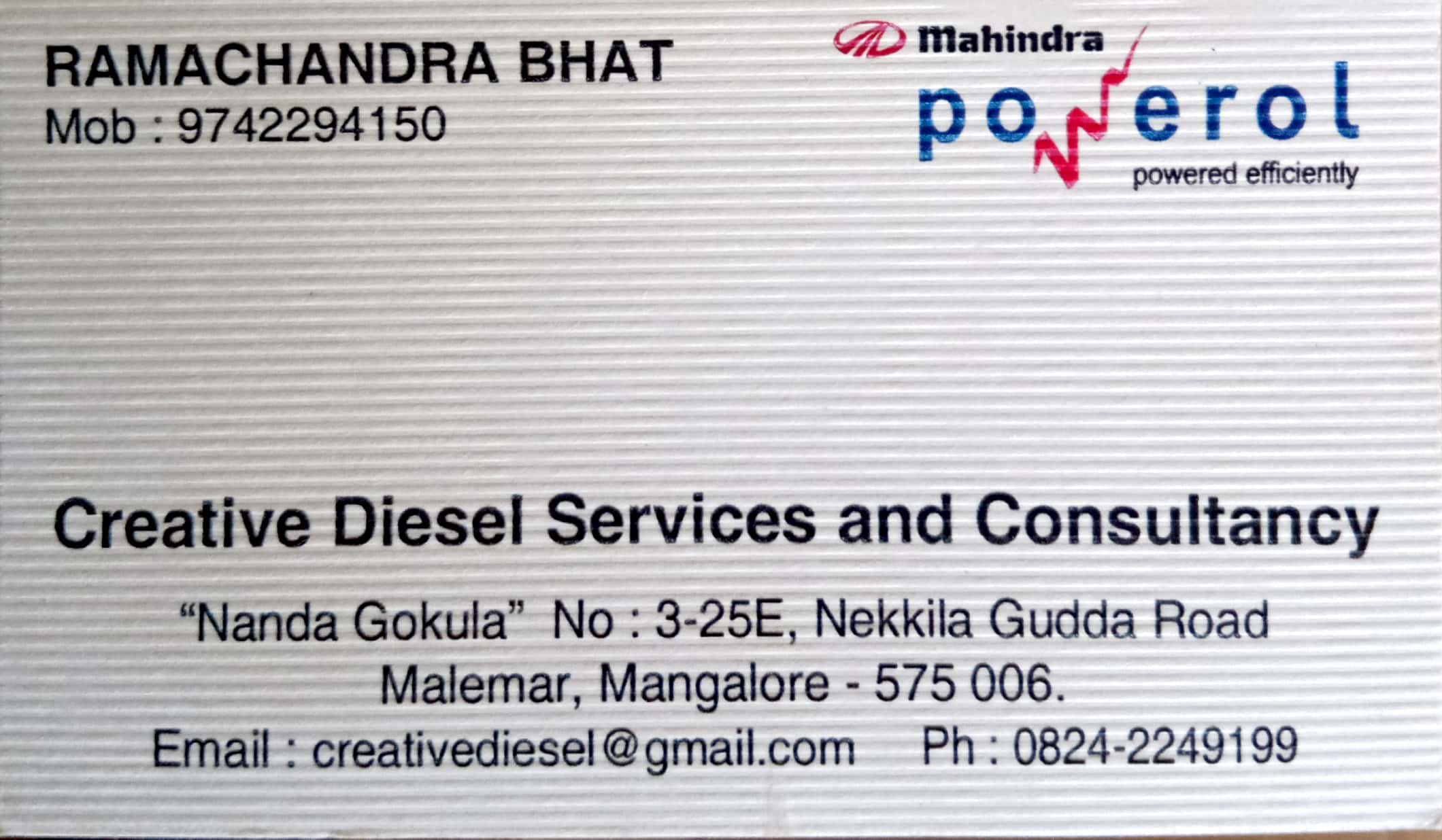 GENERATOR SALES, SERVICE AND RENTAL IN MANGALORE