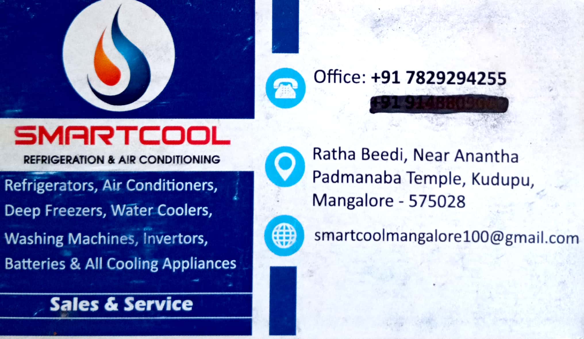 AIR CONDITIONER SALES AND SERVICES IN MANGALORE