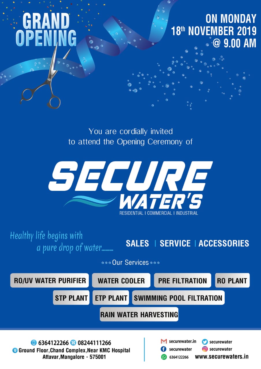 WATER PURIFIER IN MANGALORE