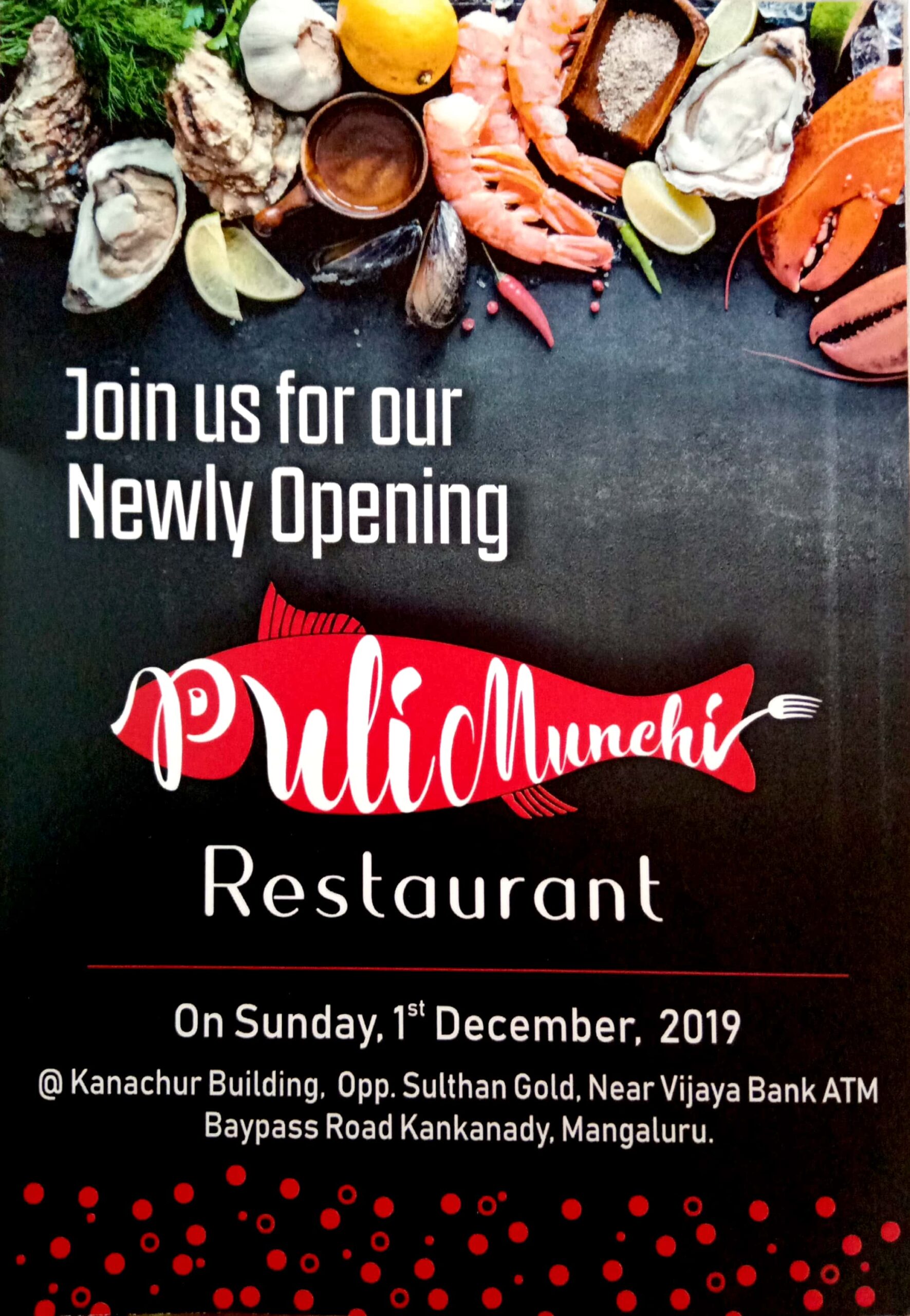 SEAFOOD RESTAURANT IN MANGALORE