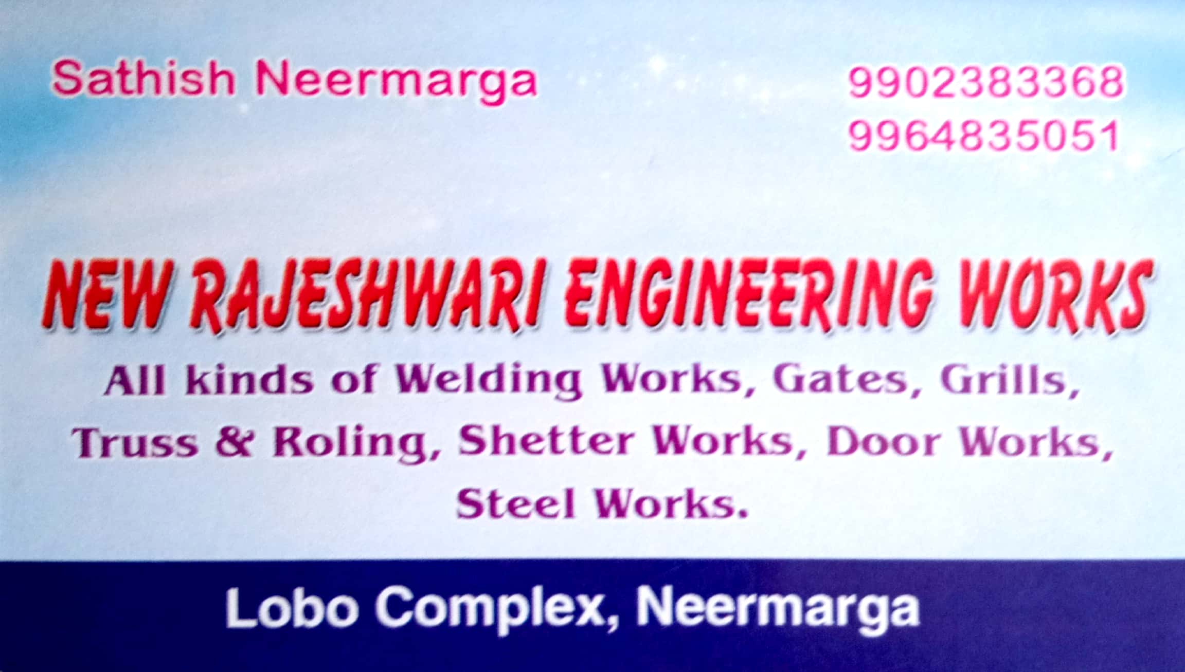 ENGINEERING WORKS IN MANGALORE