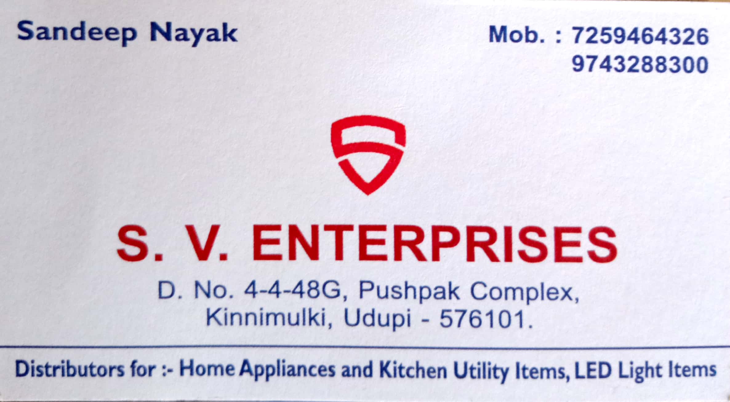 S V ENTERPRISES