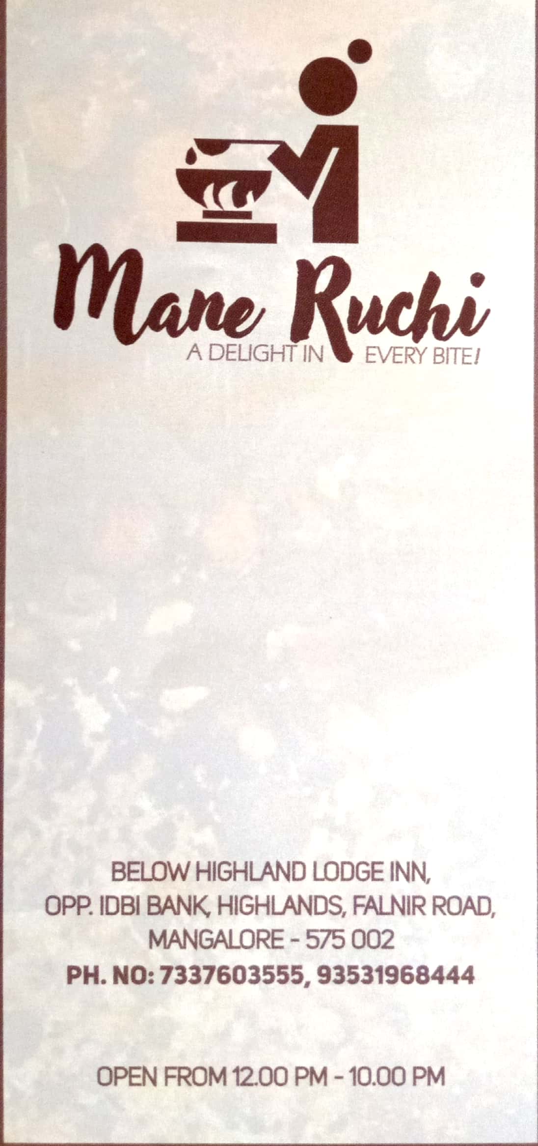 FAMILY RESTAURANT IN MANGALORE