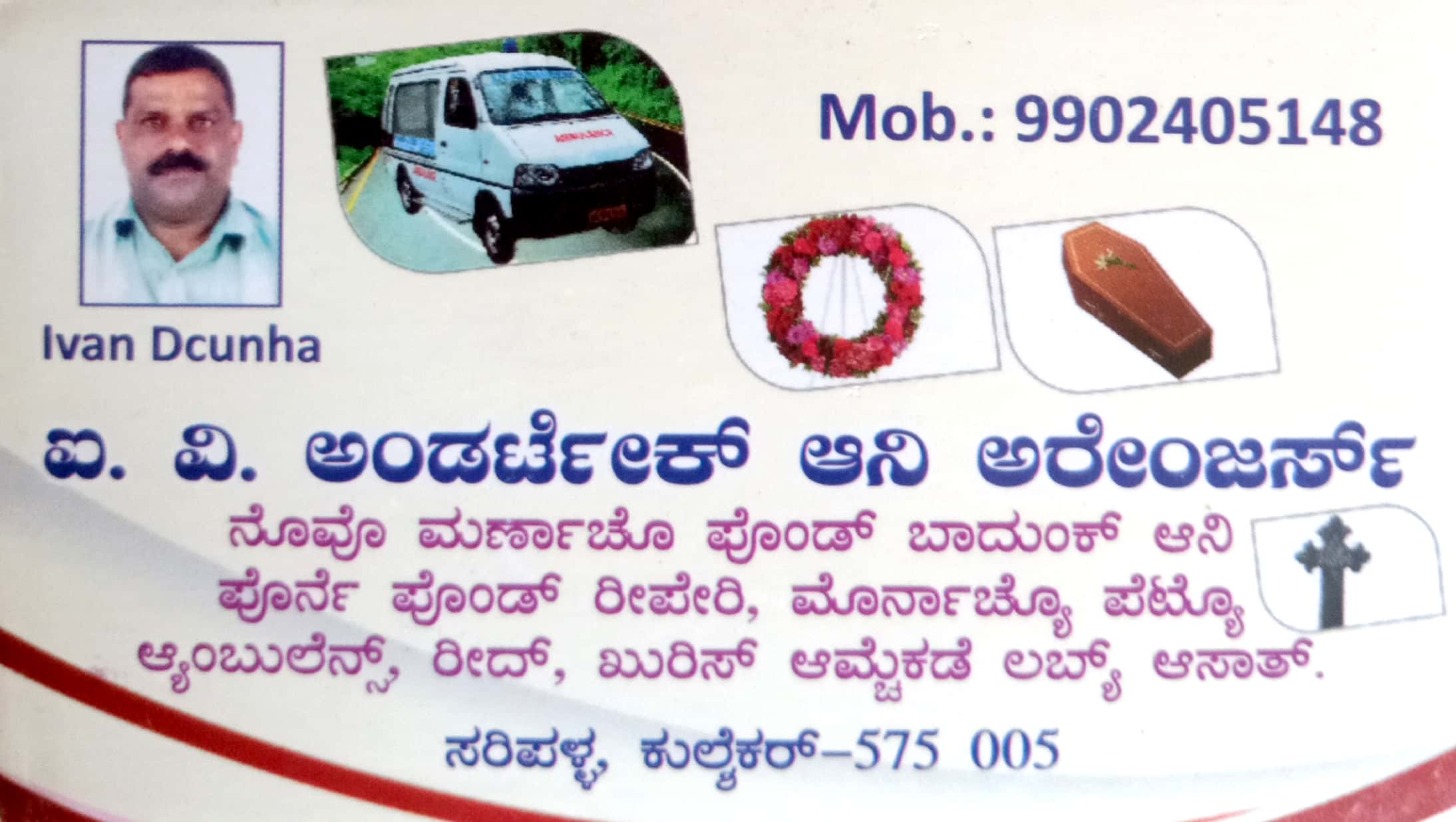 I V UNDERTAKERS& ARRANGERS