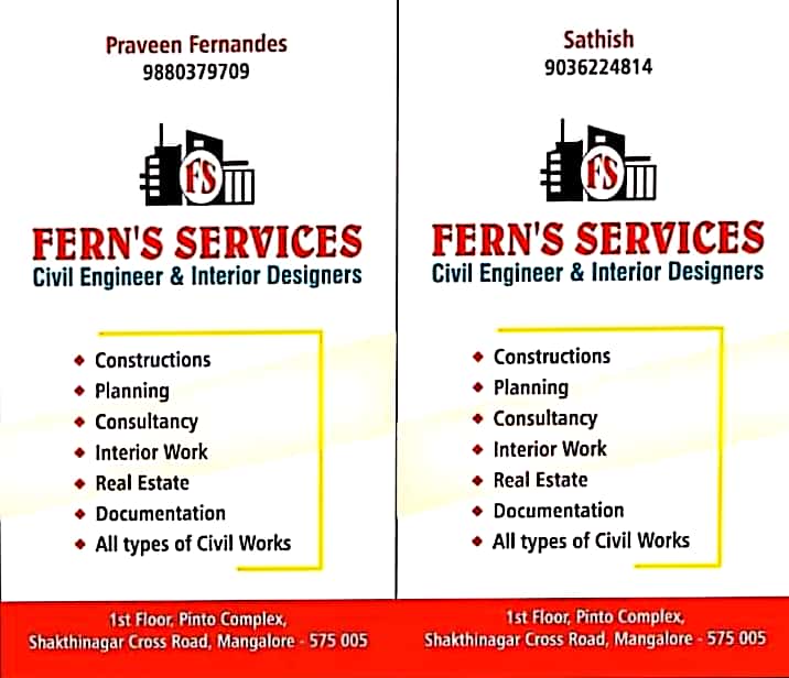 FERNS SERVICES(Civil Engineer & Interior Designer)