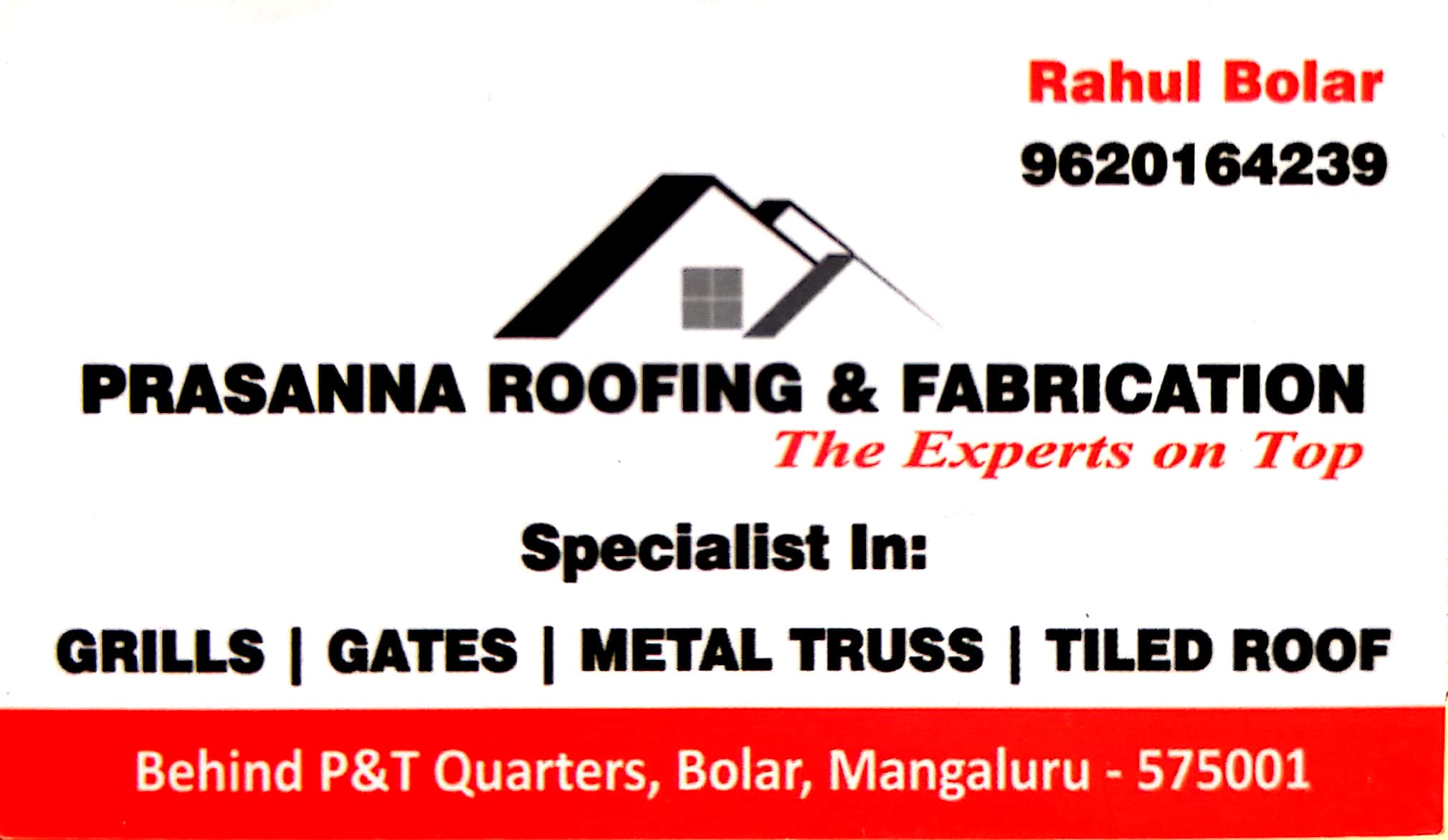 PRASANNA ROOFING & FABRICATION