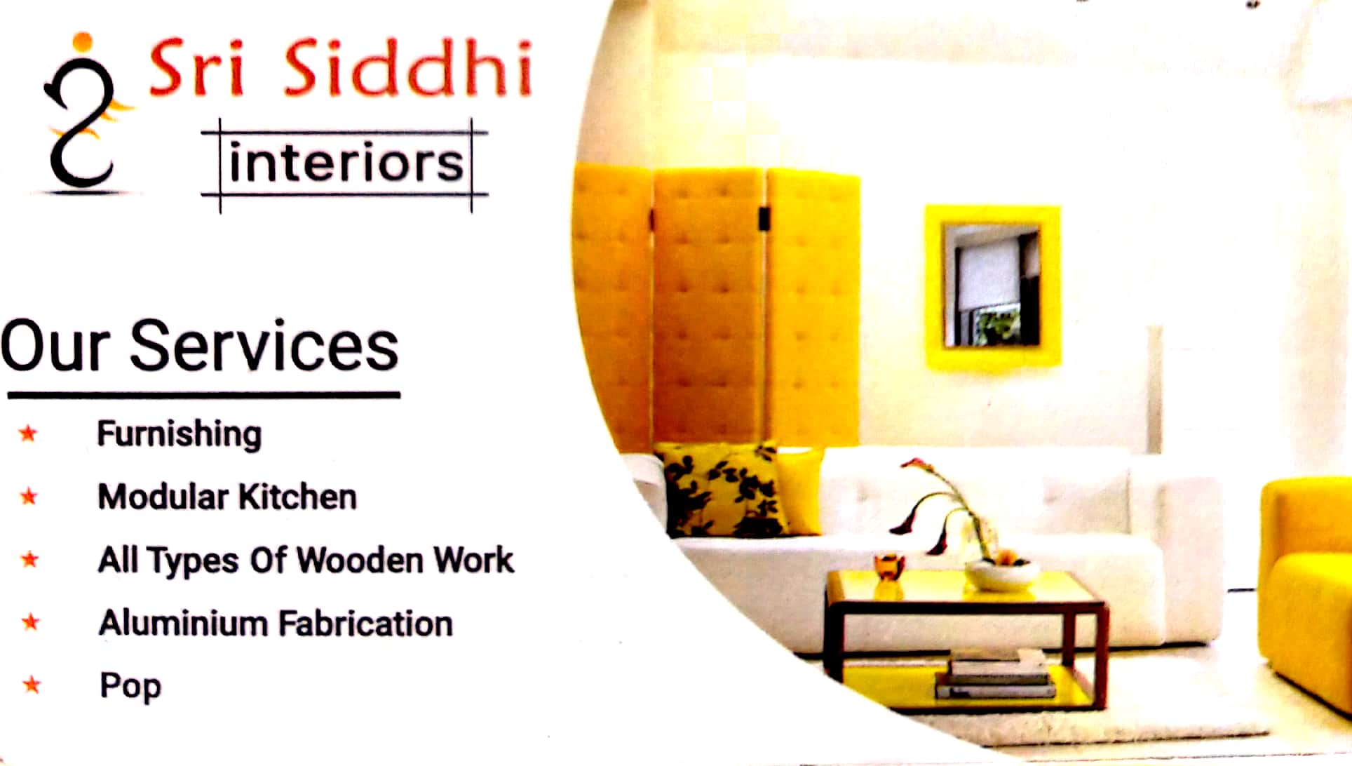 SRI SIDDHI INTERIORS