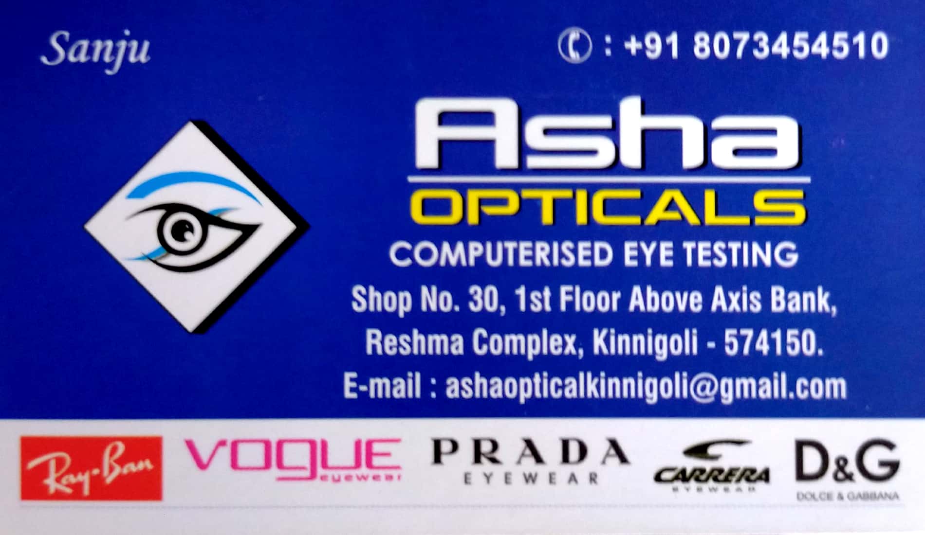 ASHA OPTICALS