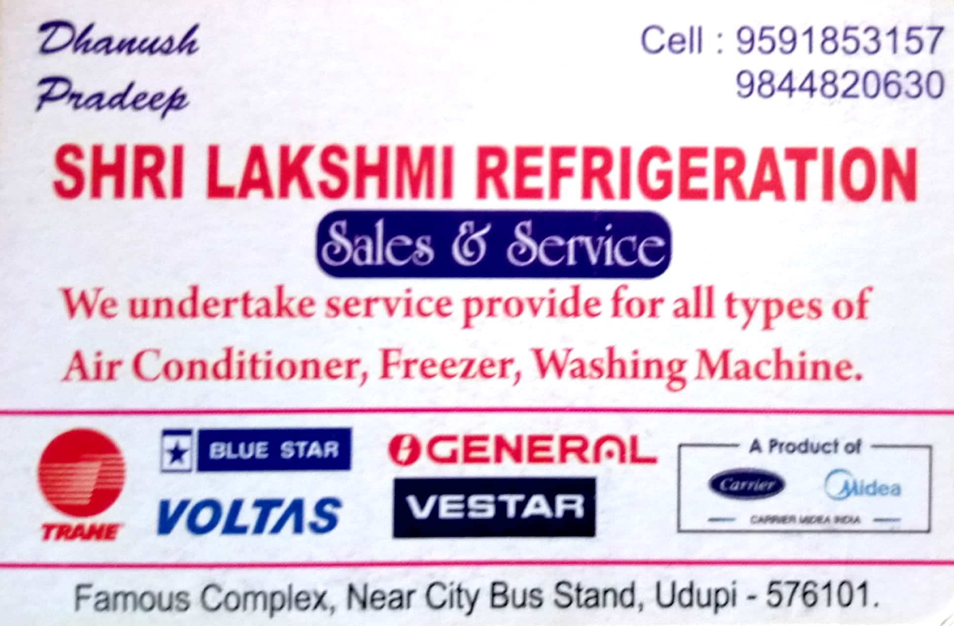 SHRI LAKSHMI REFRIGERATION