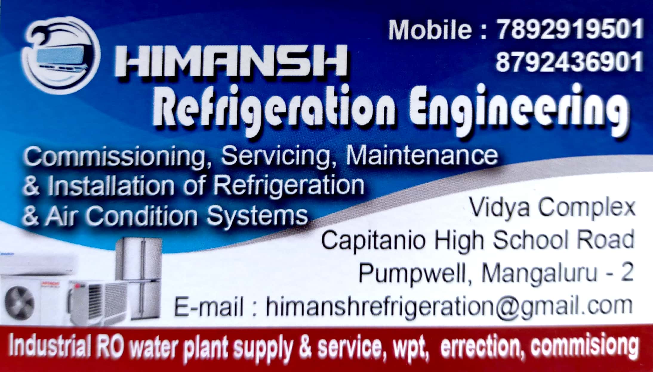 HIMANSH REFRIGERATION ENGINEERING