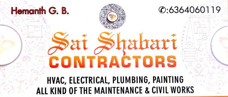 SAI SHABARI CONTRACTORS
