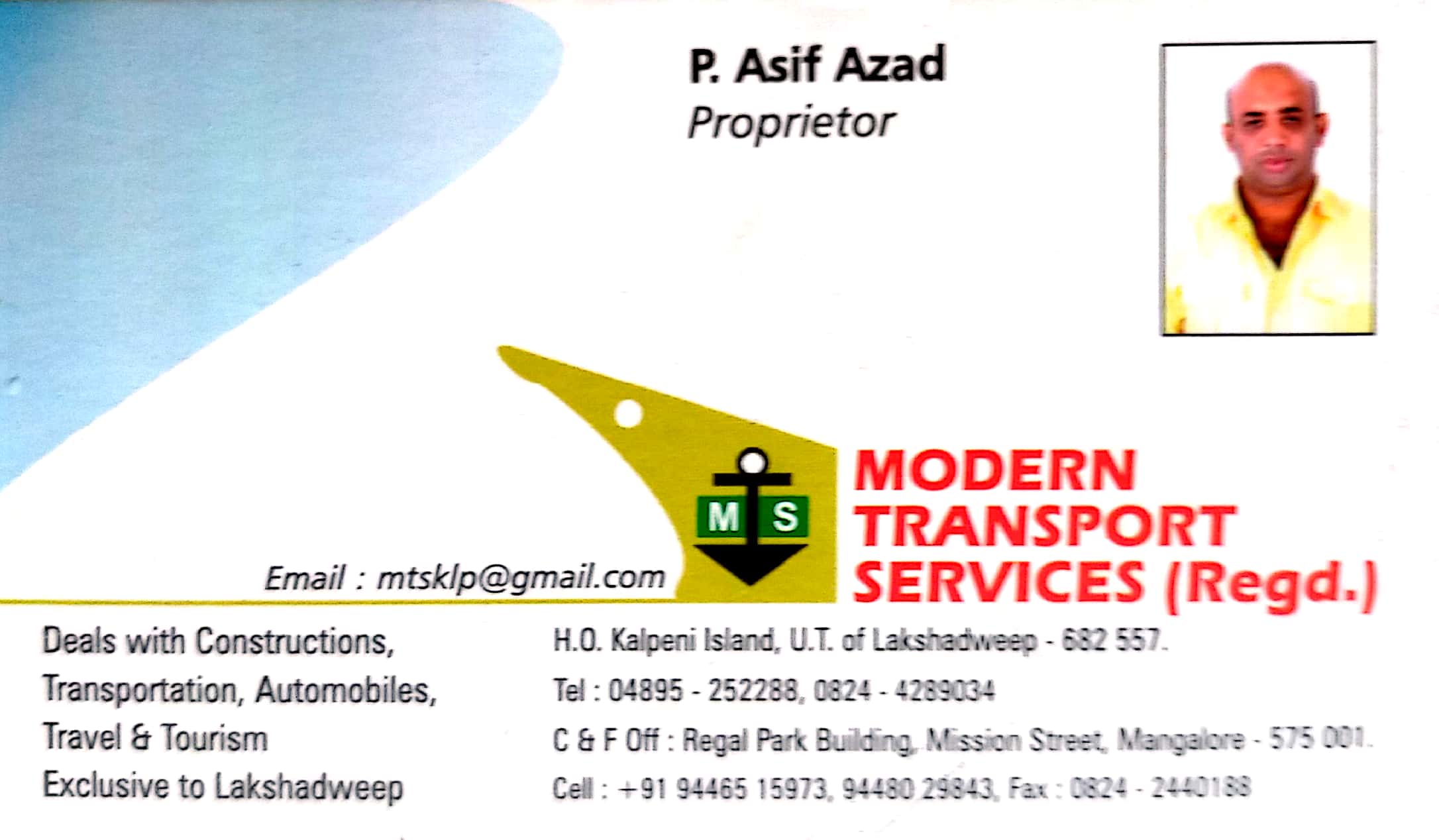 MODERN TRANSPORT SERVICES