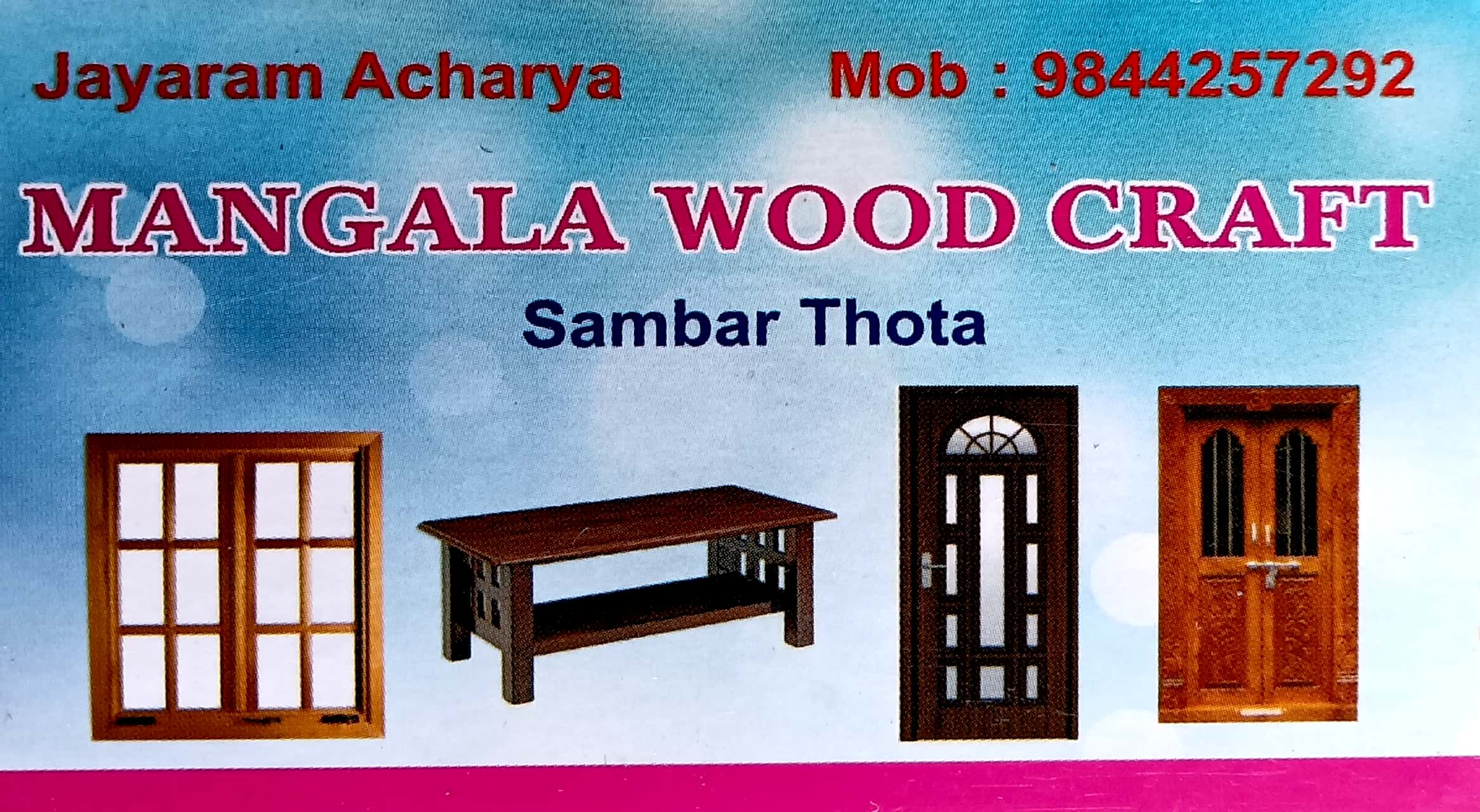 MANGALA WOOD CRAFT/ TRUPTHI FURNITURE & ALUMINIUMS