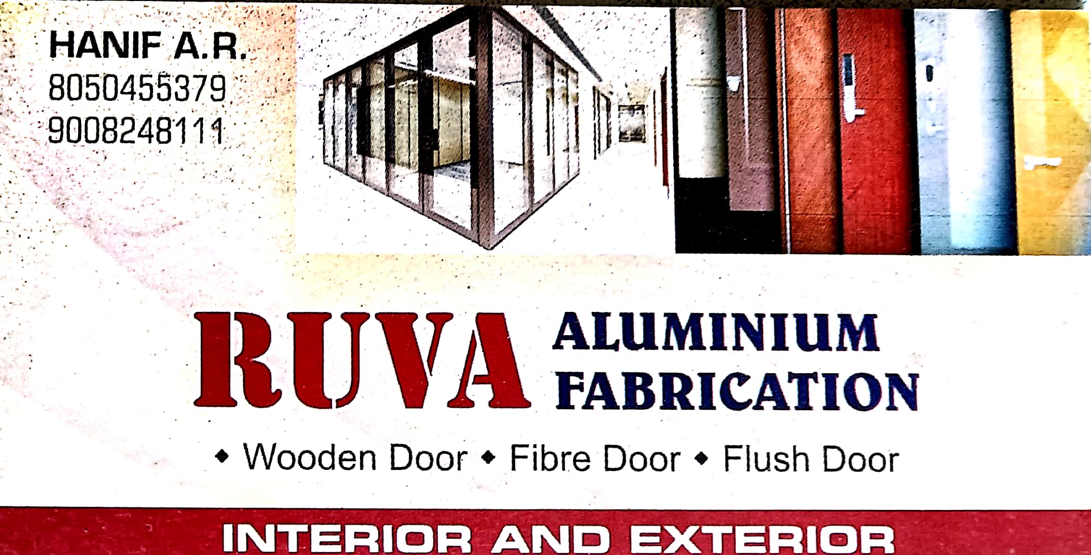 RUVA ALUMINIUM FABRICATION