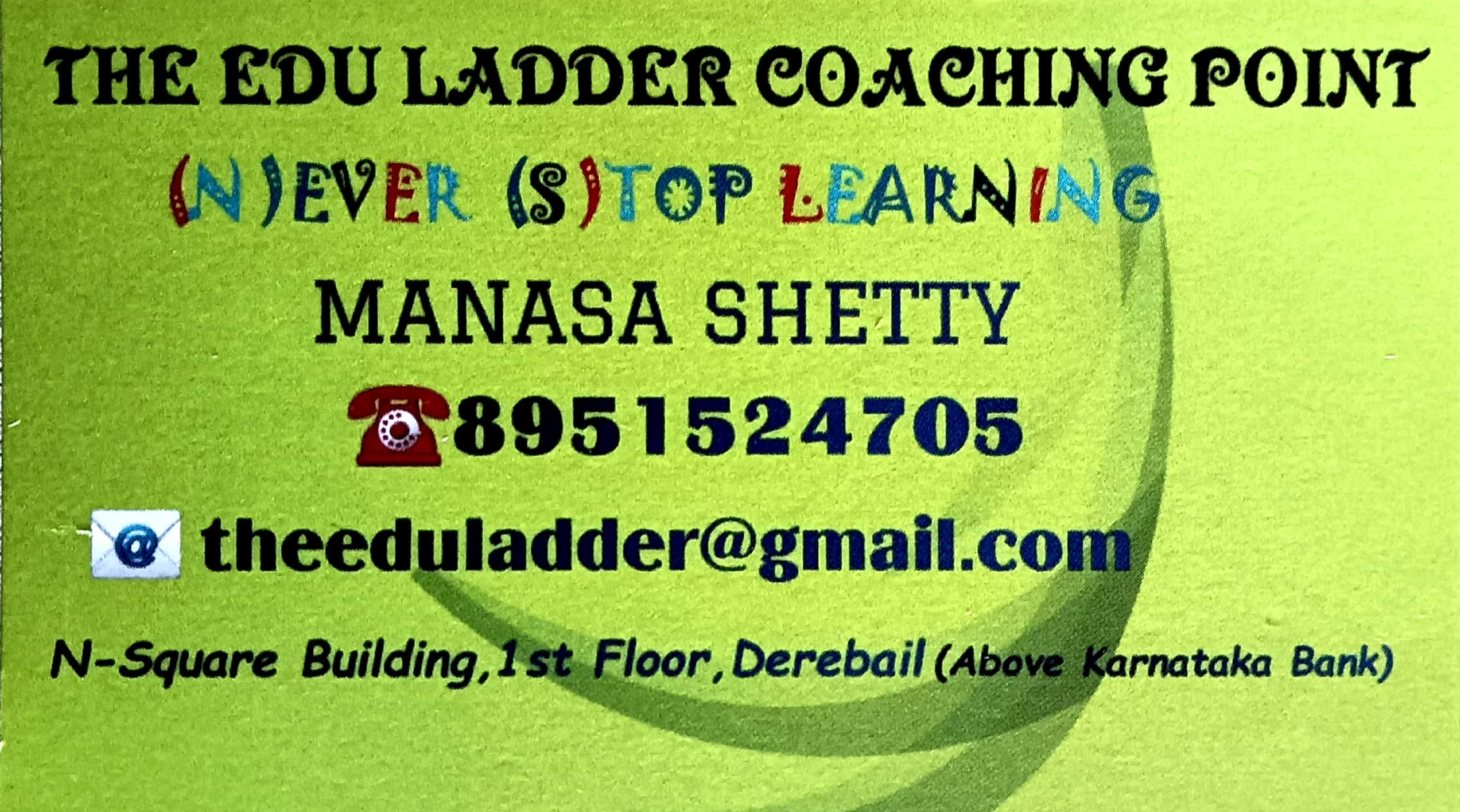 THE EDU LADDER COACHING POINT