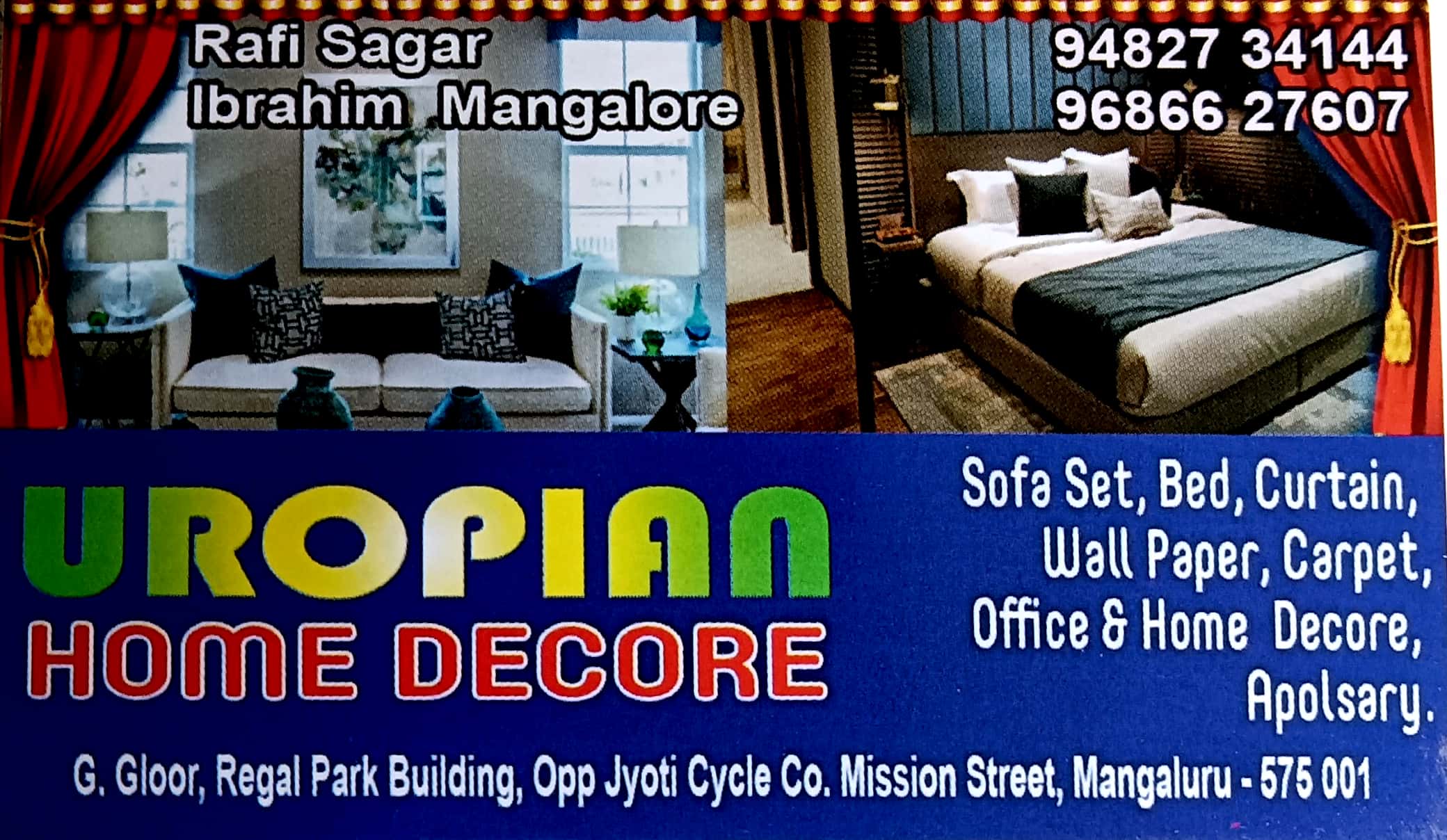 UROPIAN HOME DECORE