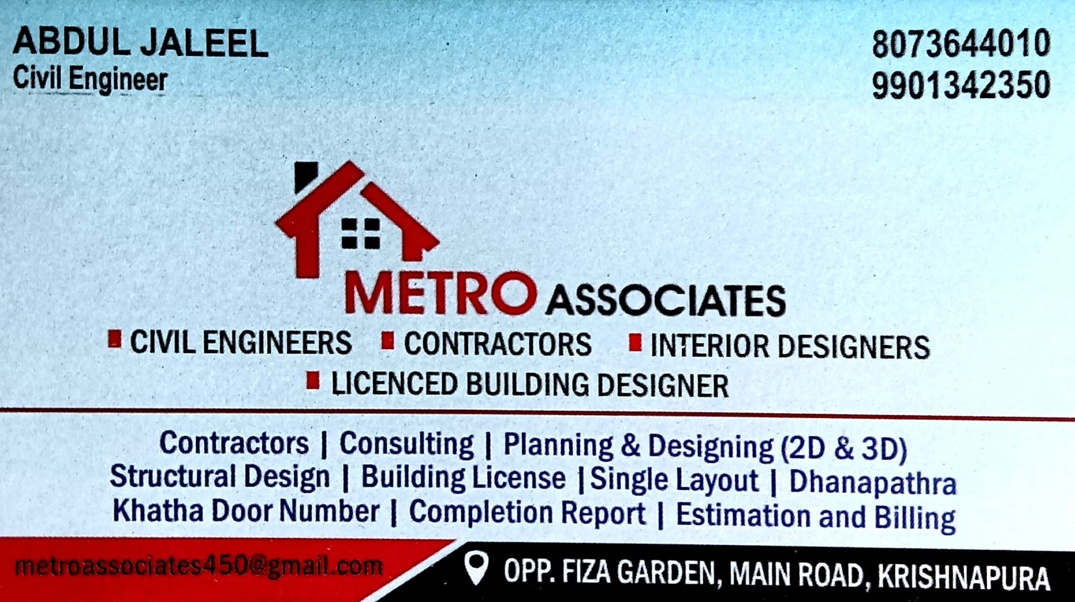 METRO ASSOCIATES