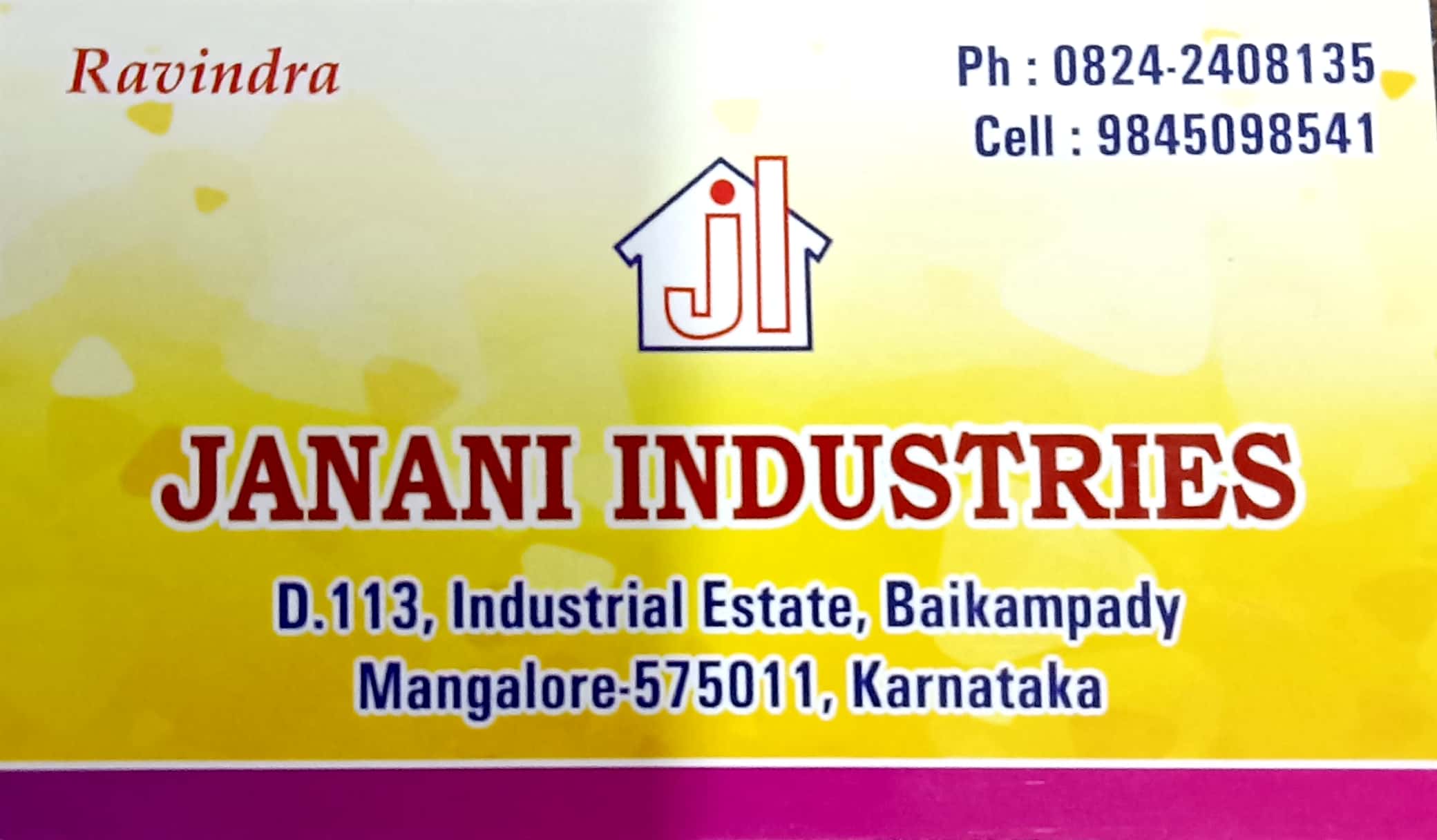 JANANI INDUSTRIES