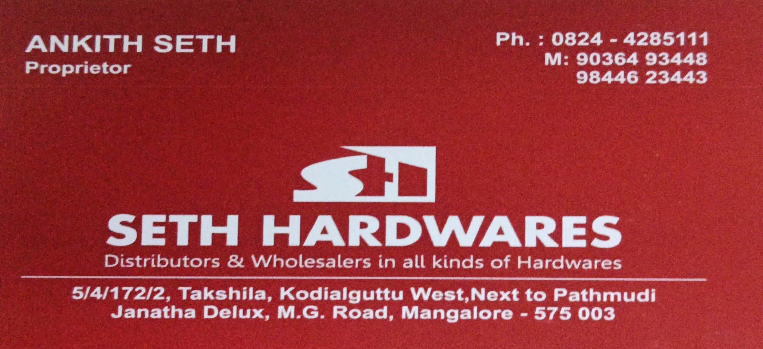 SETH HARDWARES