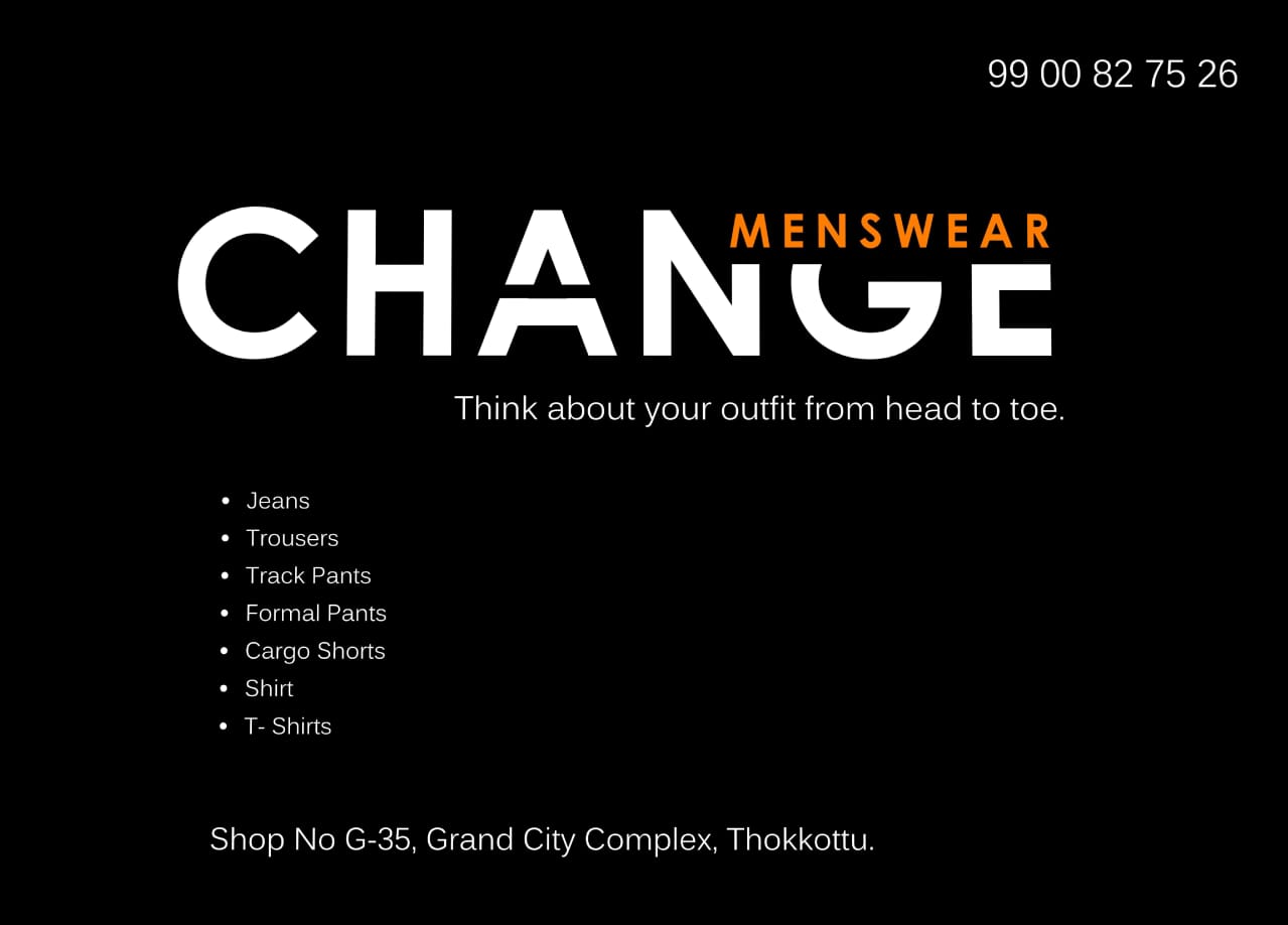 CHANGE MENS WEAR