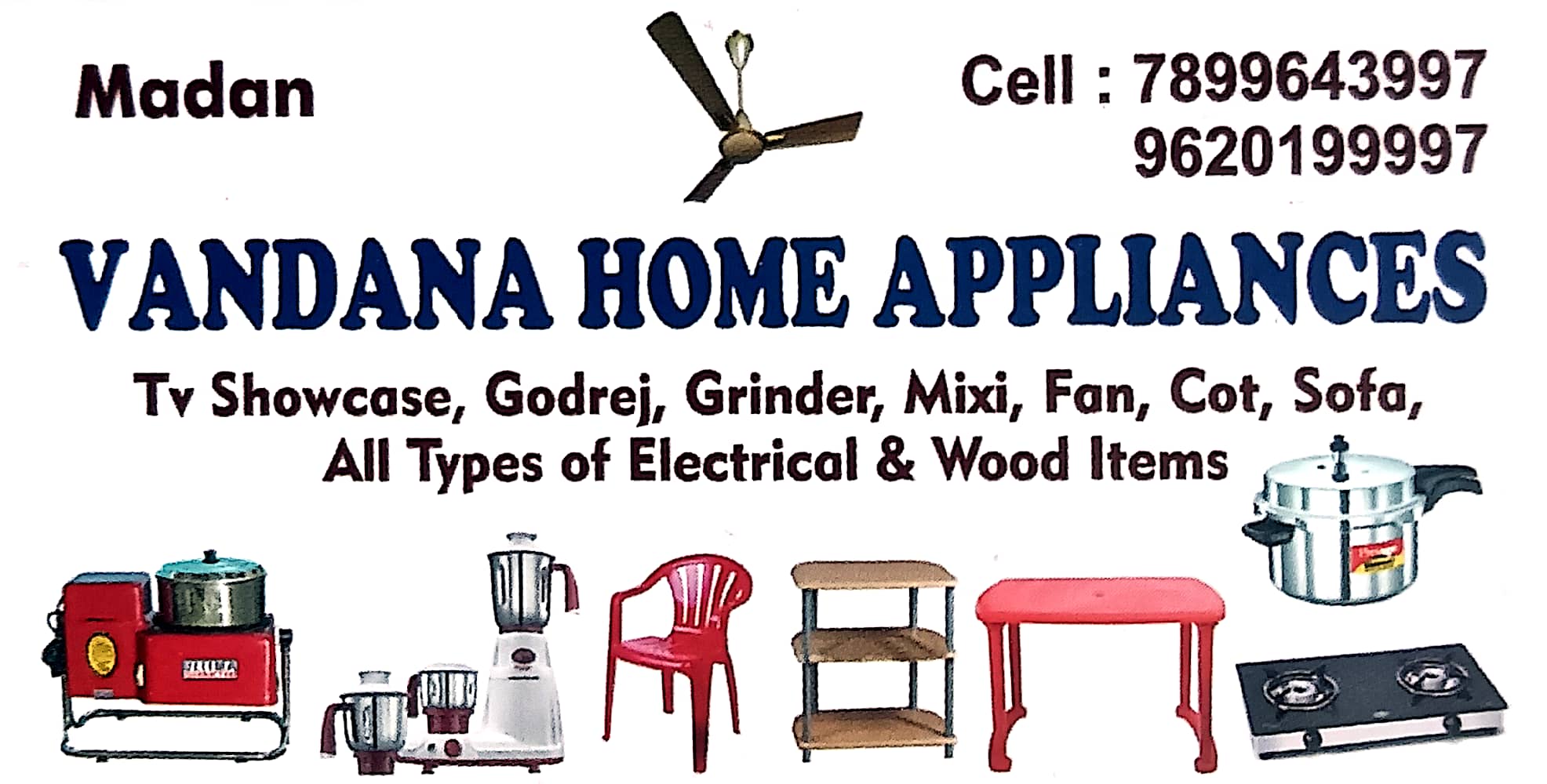 VANDANA HOME APPLIANCES