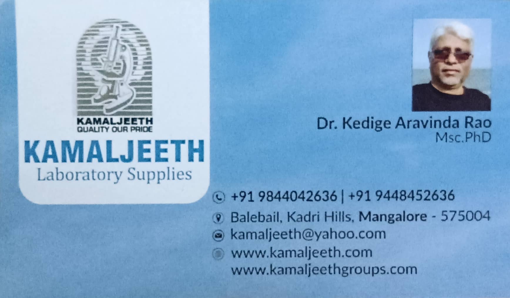 KAMALJEETH LABORATORY SUPPLIES