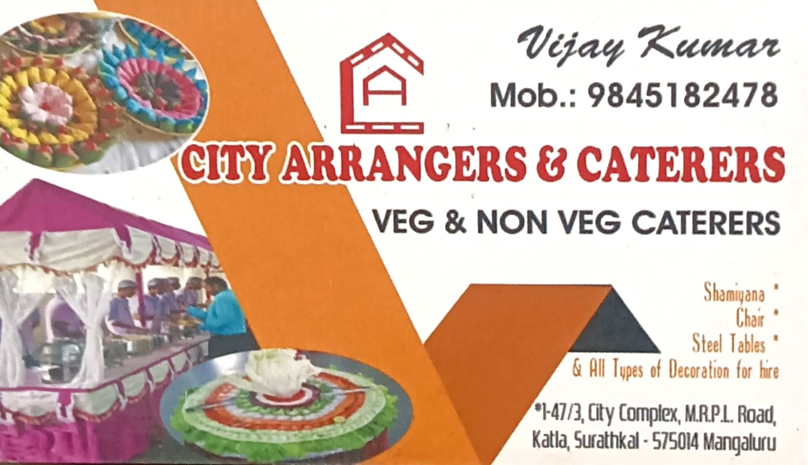 CITY ARRANGERS & CATERERS