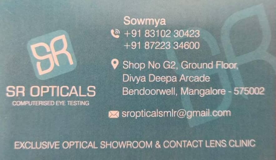 SR OPTICALS