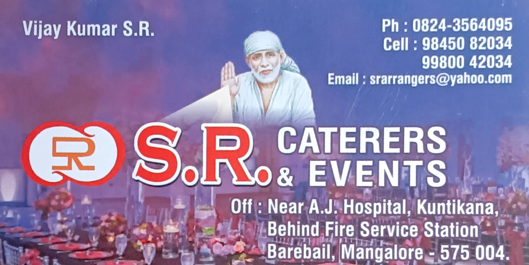S R CATERERS & EVENTS