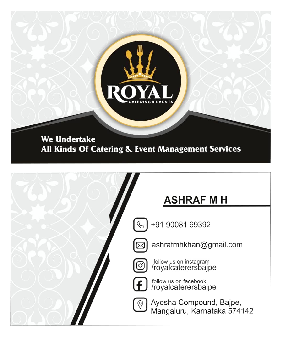 ROYAL CATERERS & EVENTS