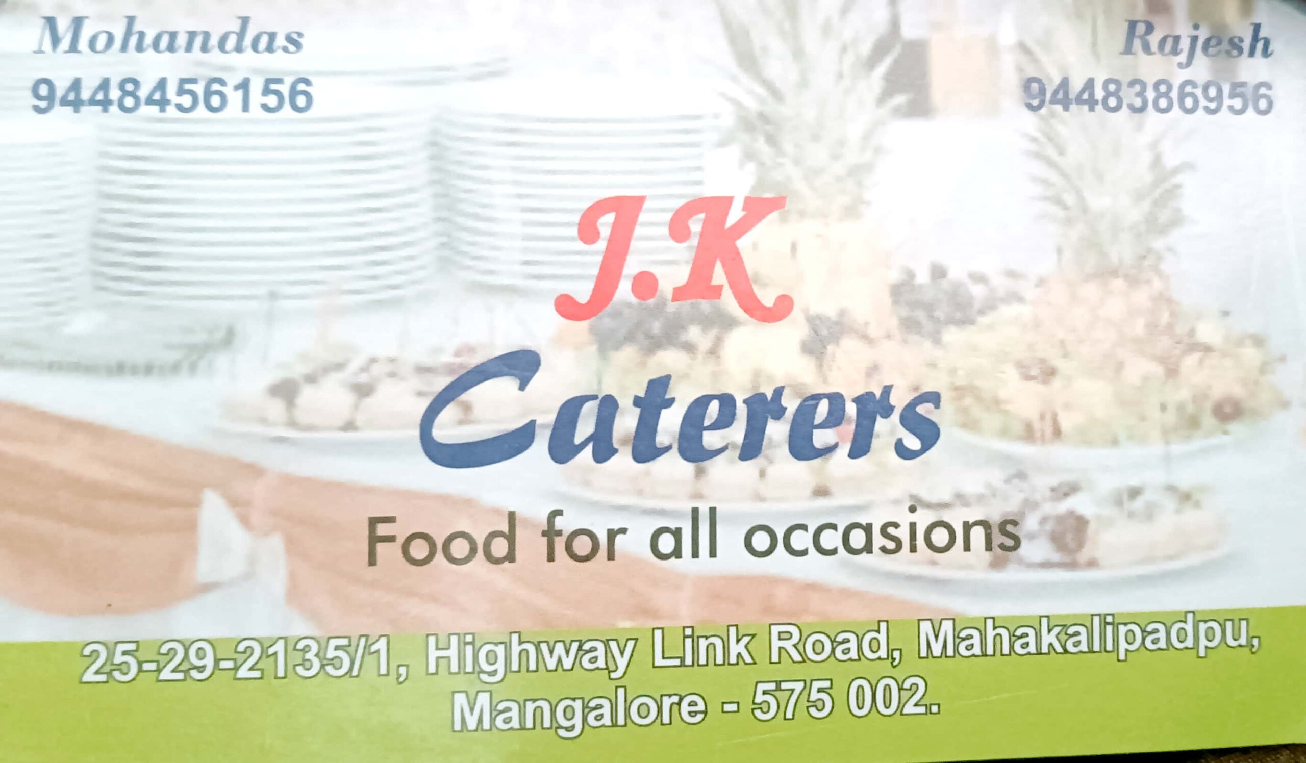 JK CATERERS