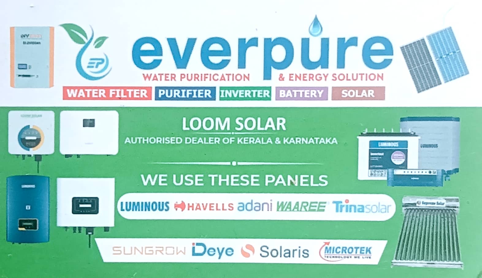 EVERPURE WATER PURIFICATION & ENERGY SOLUTION