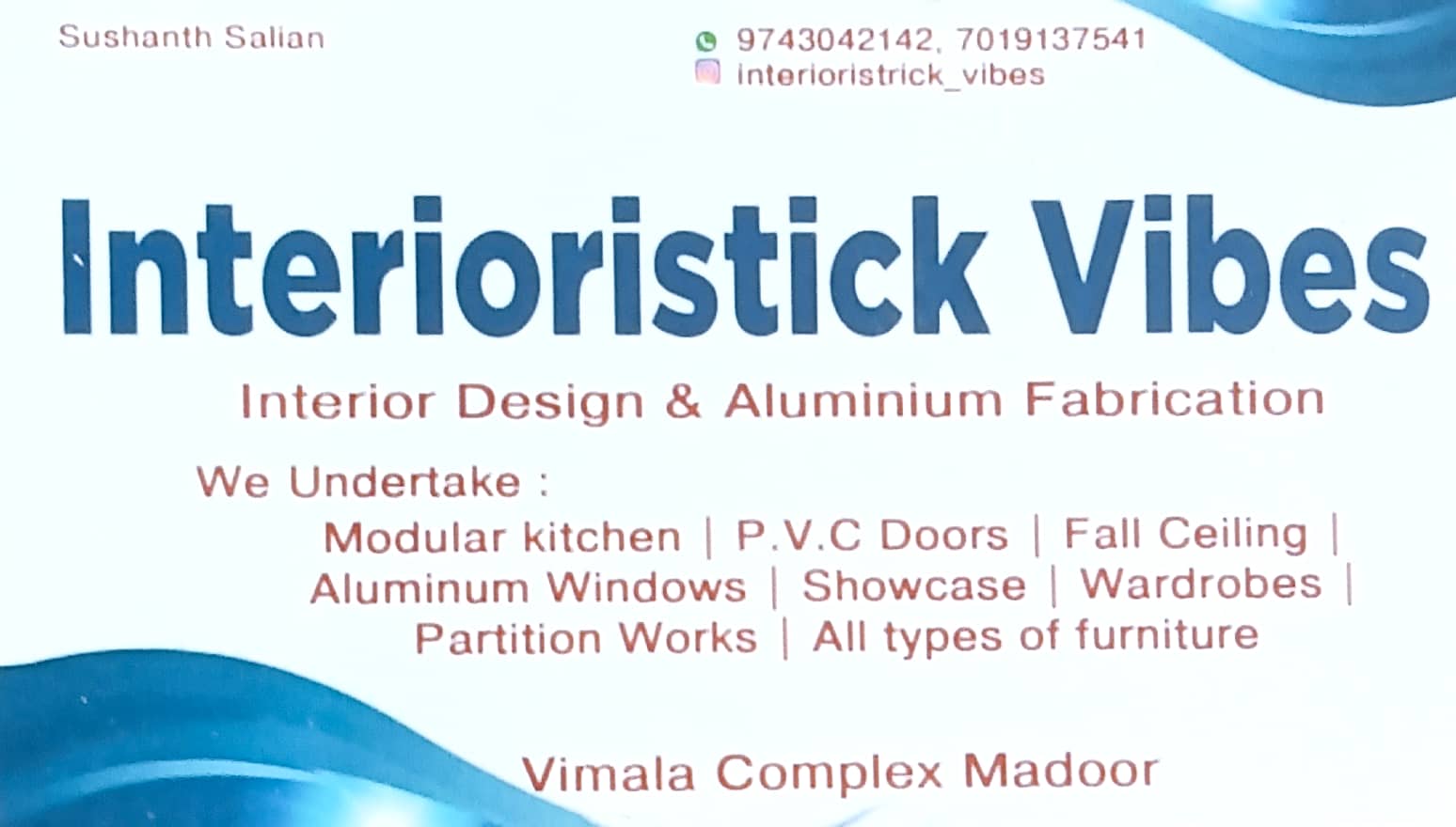 INTERIORISTICK VIBES