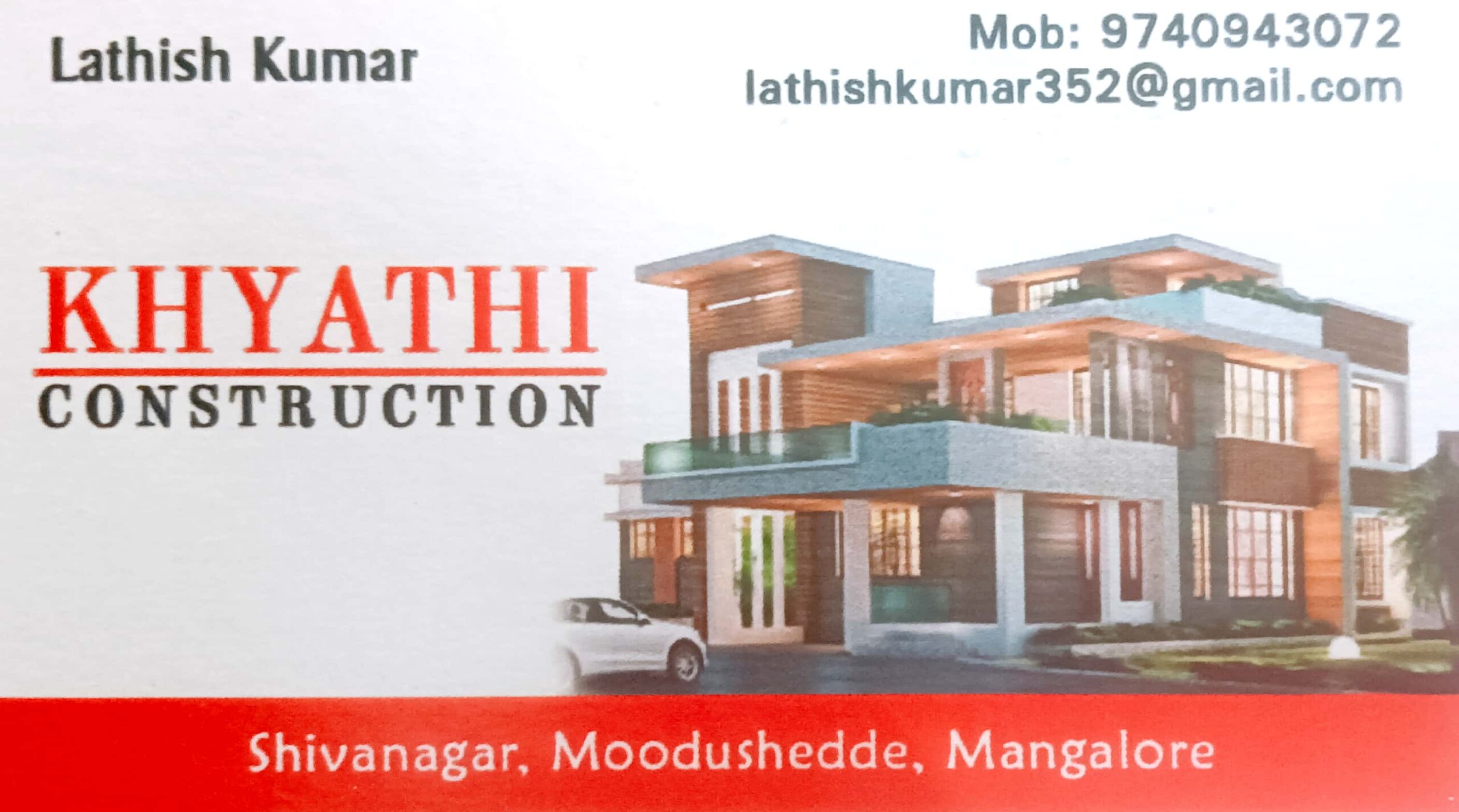 KHYATHI CONSTRUCTION