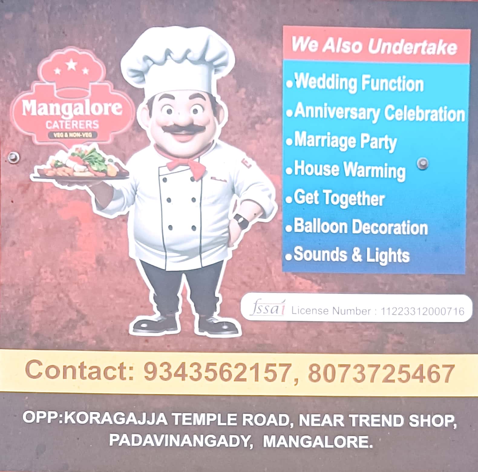 MANGALORE CATERERS