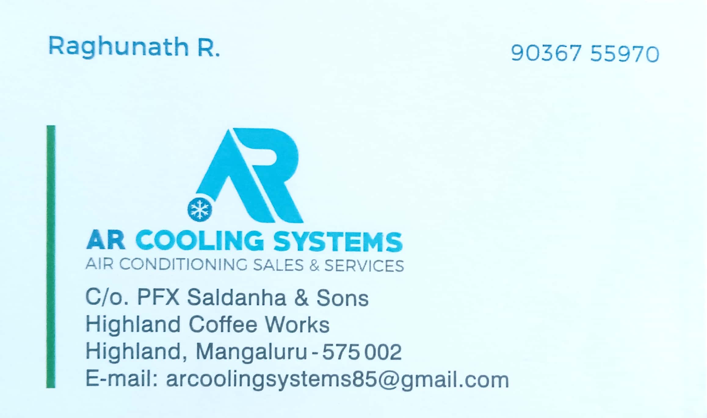 AR COOLING SYSTEMS