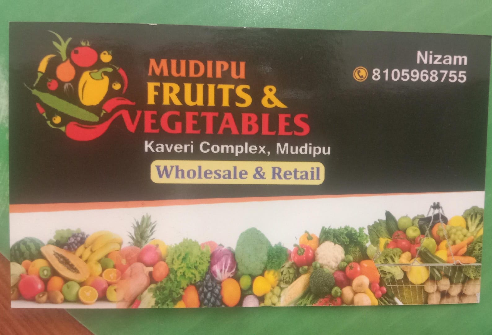 MUDIPU FRUITS & VEGETABLES