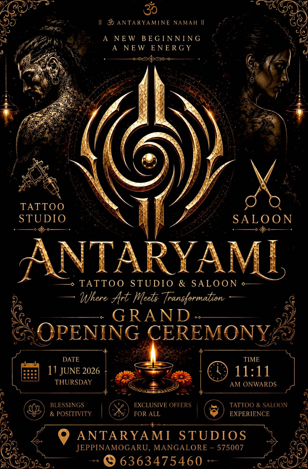 ANTARYAMI TATTOO STUDIO & SALON