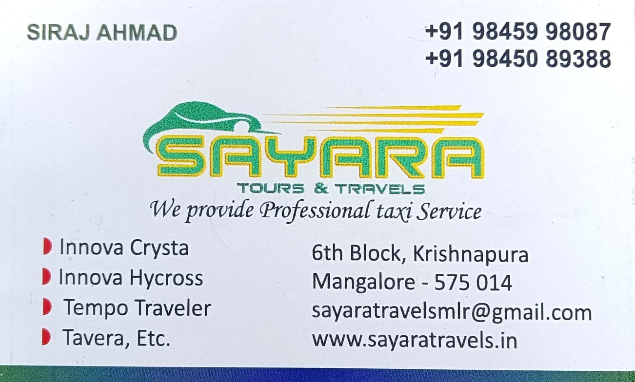 SAYARA TOURS & TRAVELS