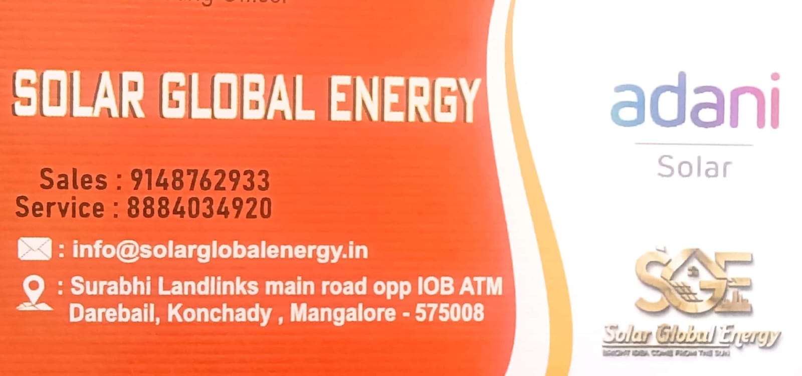 SOLAR GLOBAL ENERGY