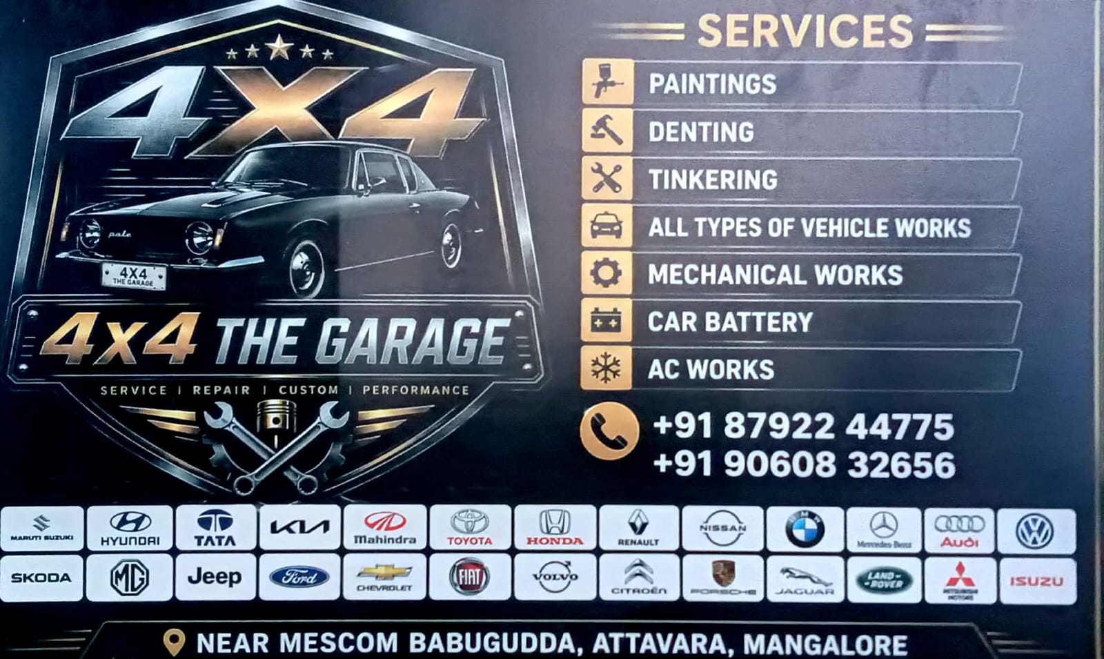 4X4 THE GARAGE